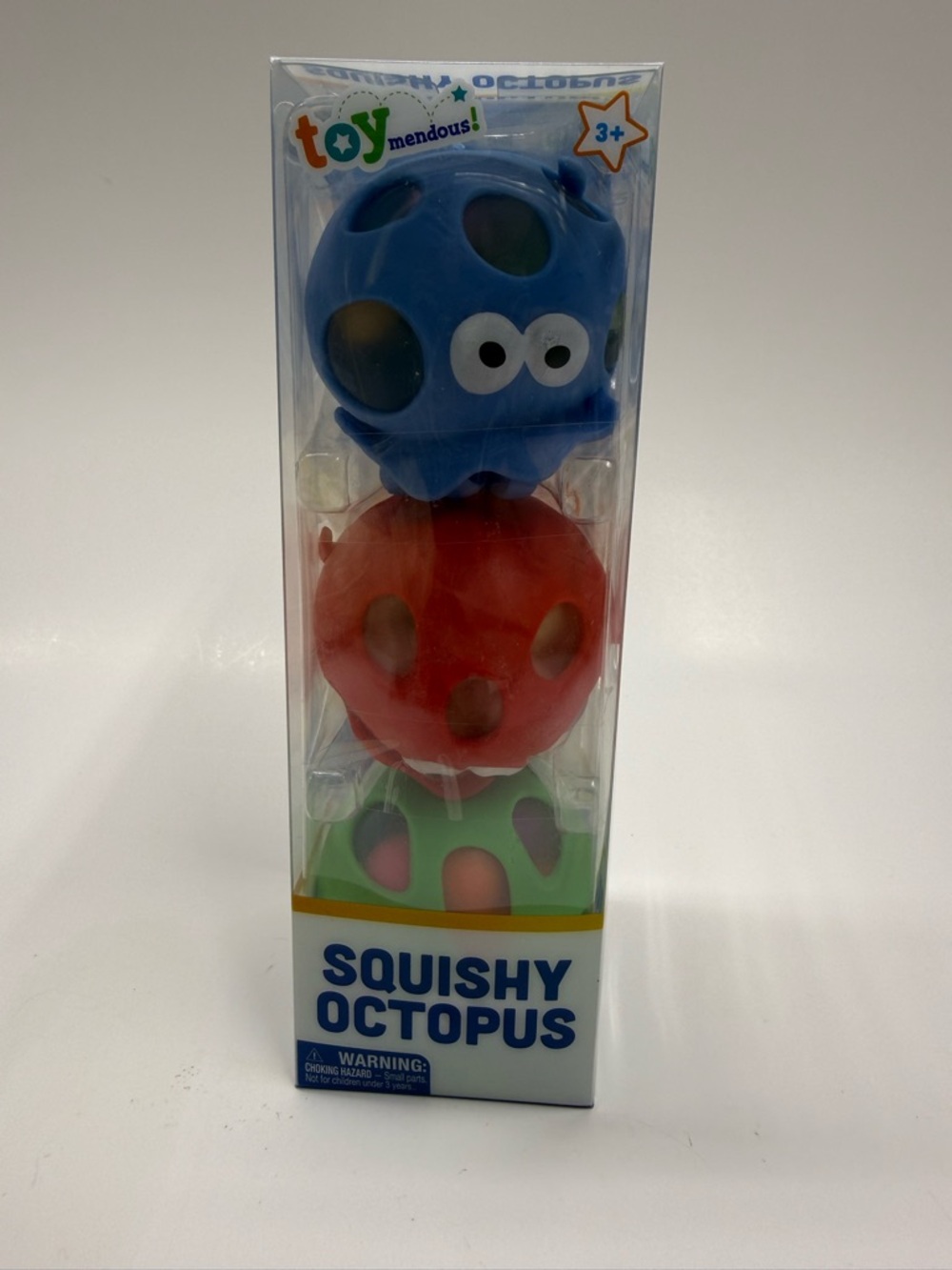 3 pack squishy octopus fidget toys